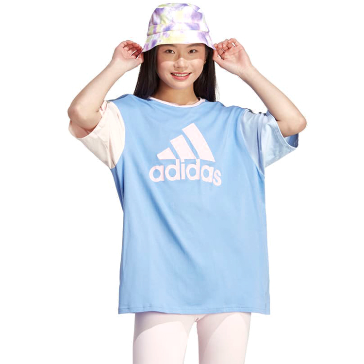 Tricou Adidas W BL BF TEE 2XS Albastru deschis Femei photo 2